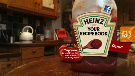 Heinz tạo ứng dụng AR