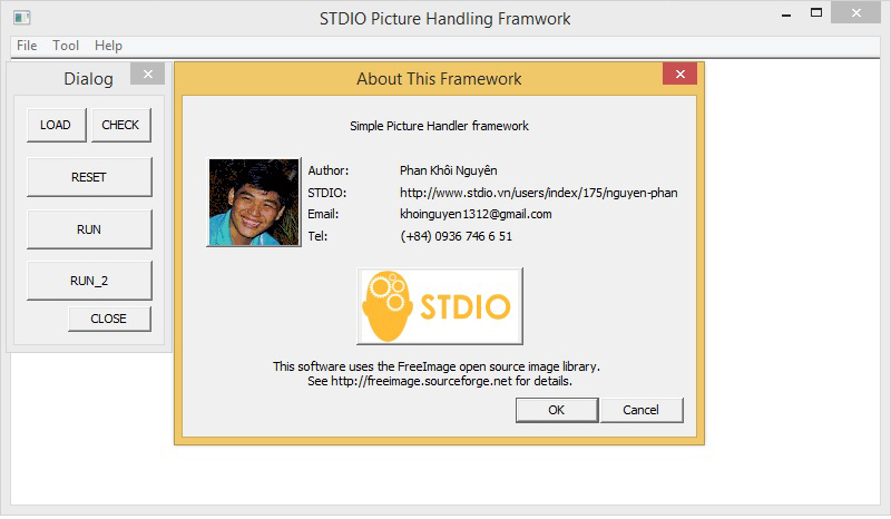 Giao diện stdio picture handling